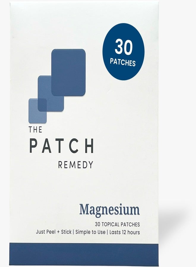 The Patch Remedy لصقات المغنيسيوم من ذا باتش ريميدي | جليسينات المغنيسيوم | 30 لصقة - Image 1