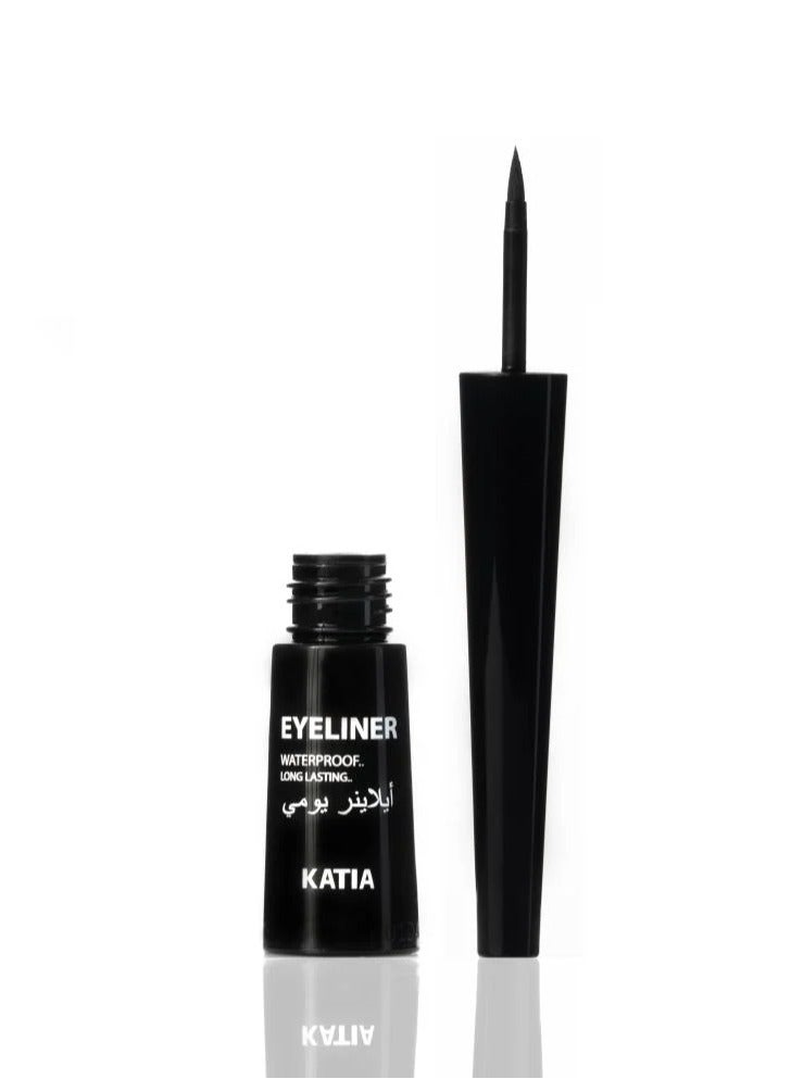 KATIA Waterproof Eyeliner - Black - Image 3