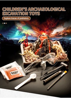 3-In-1 Scientific Experiment Kits STEM Activities Educational Toys for Kids, Archaeological Excavation Toy Erupting Volcano Science Kit and Scene Construction 3-In-1 Kits - pzsku/ZF57FFD4103ACFB58E032Z/45/_/1699580447/38339aac-54b2-4a0c-aca4-69f680aa72d1