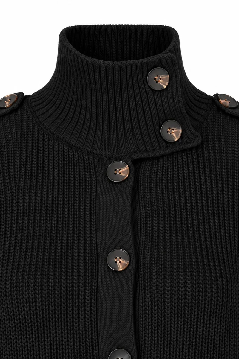 Mixray MIXRAY Open Front Cardigan