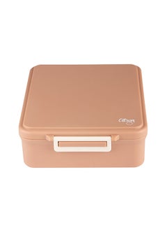 Citron Grand Lunchbox With 4 Compartments For Kids - Includes 1 Thermos Food Jar And 1 Sauce Container, Leak Proof And Bpa Free Lunch Box For Kids - Blush Pink  - Image 4