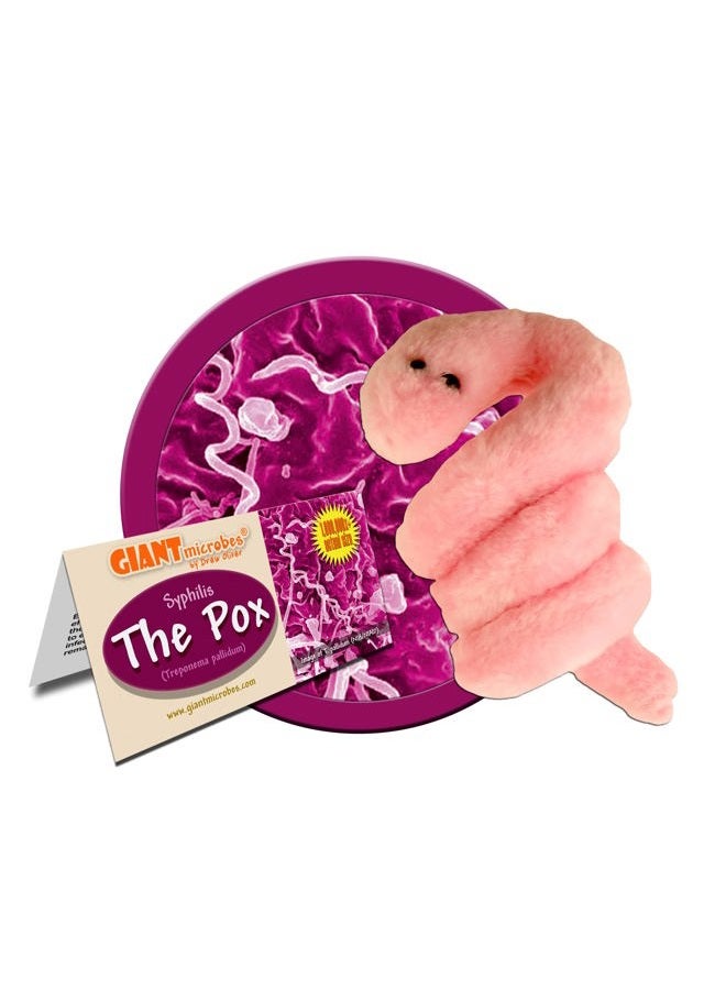 Giant Microbes مجموعة علوم بكتيريا الزهري - تريبونيما باليدوم - Image 2