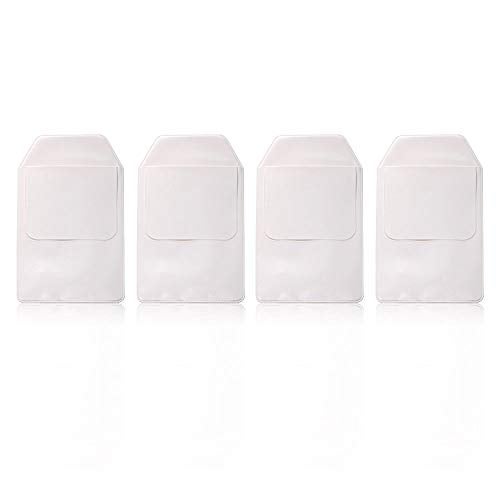 AKIRO 5Pcs White Pocket Protector for Hospital Office Pen Leaks, PVC Pocket Protectors White Shirt Pocket Protectors - Image 5