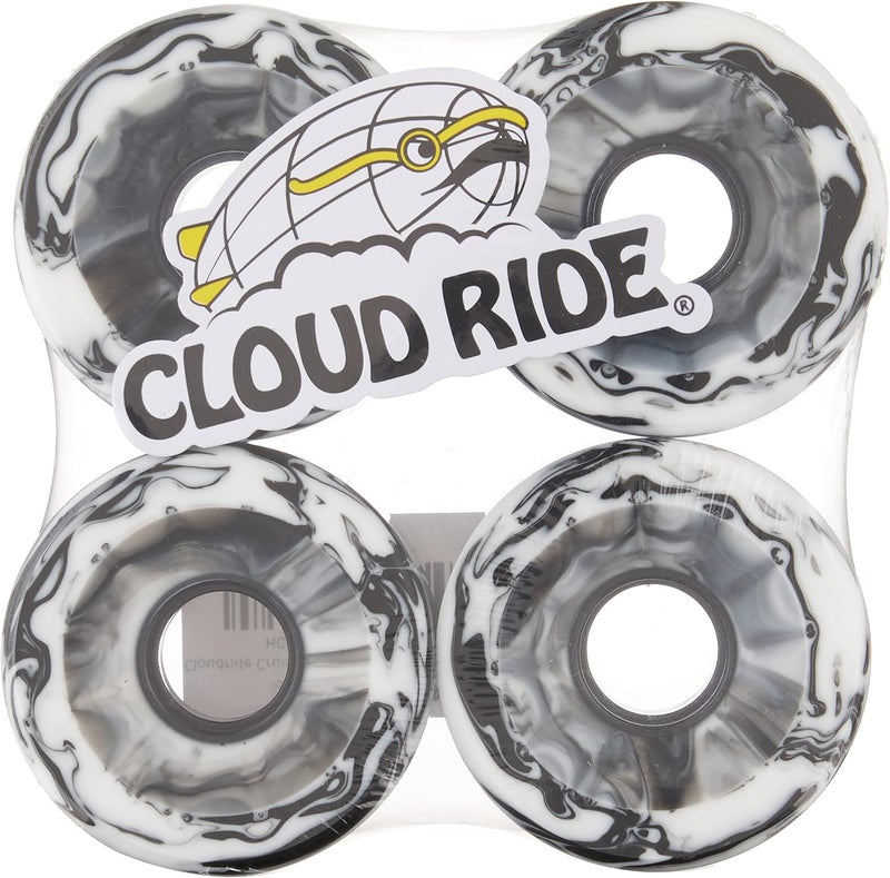 Cloud Ride ! Premium Urethane Wheels for Street Cruising, Skateboarding, Longboarding, Carving, Downhill, Freeriding, Freestyle, Filmer Wheel - Image 1