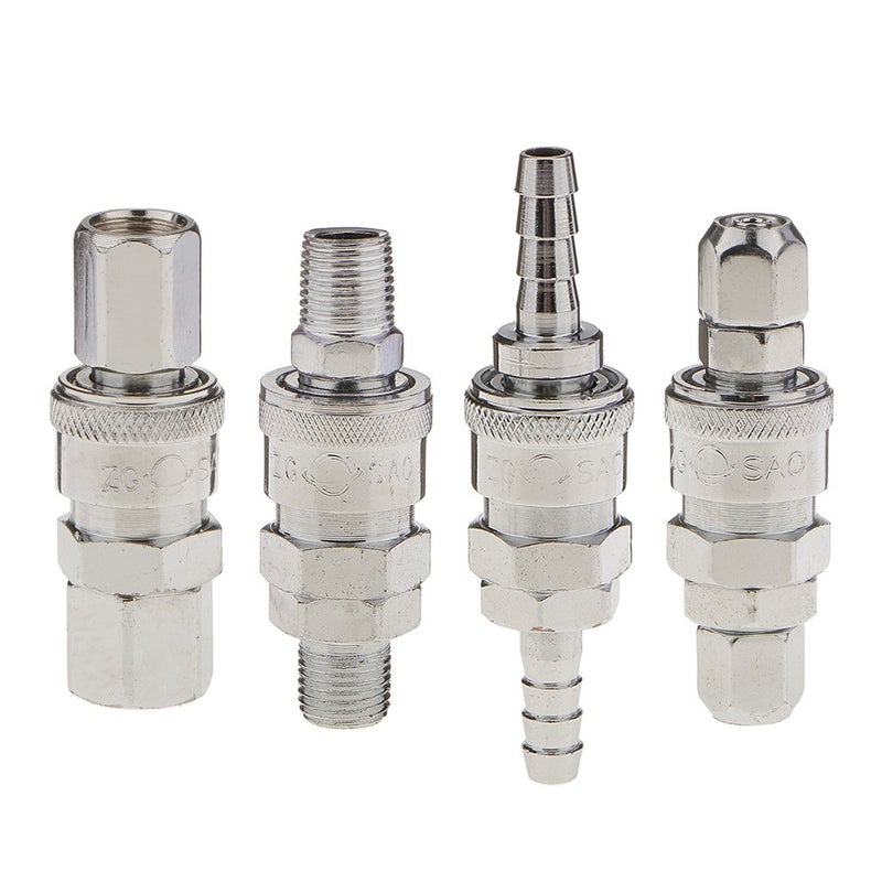 Generic SF20PF2014 BSP Pneumatic Air Line Hose Quick Fittings Connector Coupler  - Image 4