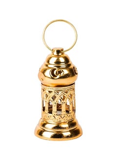 Generic Ramadan Lantern Keychain Medal Gold Different Shapes Gold Metal Number 1 With Light  - Image 2
