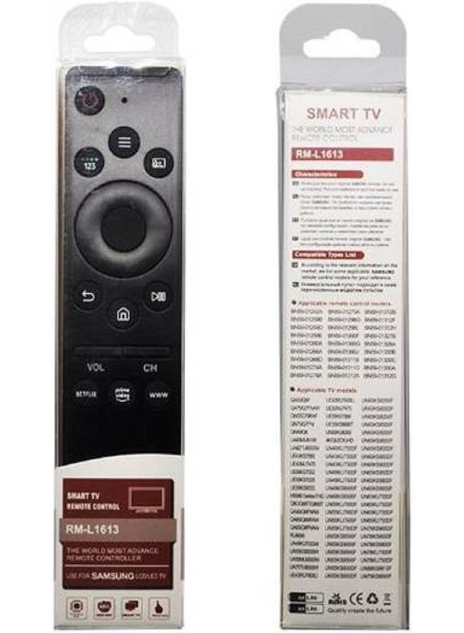 HUAYU Smart LCD LED TV Remote Control Multi Replacement For Samsung Black RM-L1613