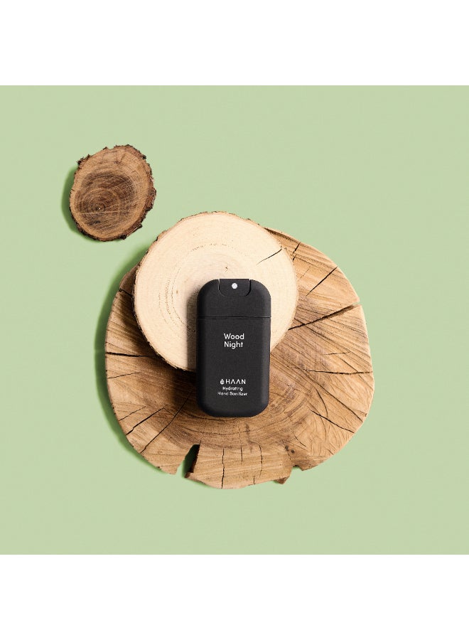 Haan Wood Night Hand Sanitizer - Kills Germs with a Warm, Woody Scent, Leaves Hands Feeling Clean and Lightly Fragranced (30 ml) - Image 3