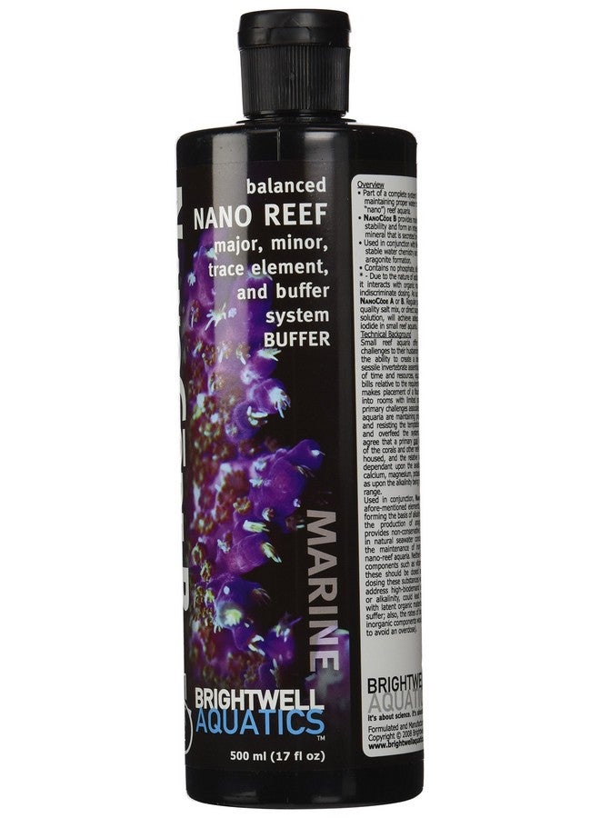 Brightwell Aquatics NanoCode B - Balanced Major, Minor & Trace Element & Buffer System for Nano-Reef Aquariums, 500ml - Image 2