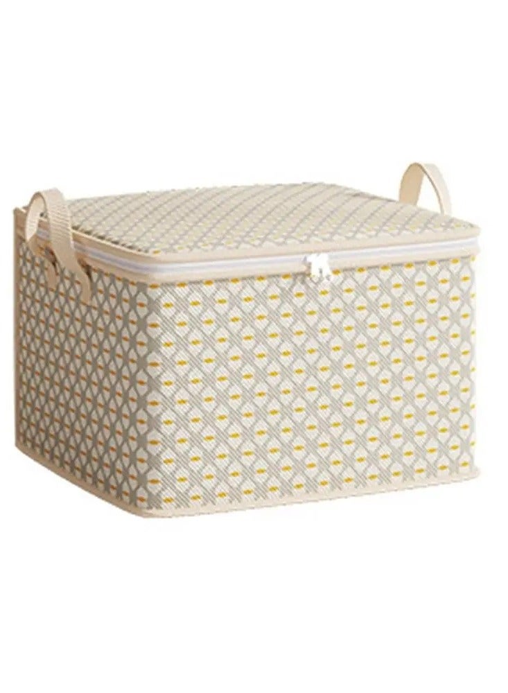 1PCS with Handle Clothes Storage Bins Clothes  Large Storage Bag Foldable Dust-Proof Closet Storage Box - Image 1