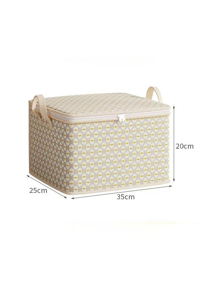 1PCS with Handle Clothes Storage Bins Clothes  Large Storage Bag Foldable Dust-Proof Closet Storage Box - Image 3
