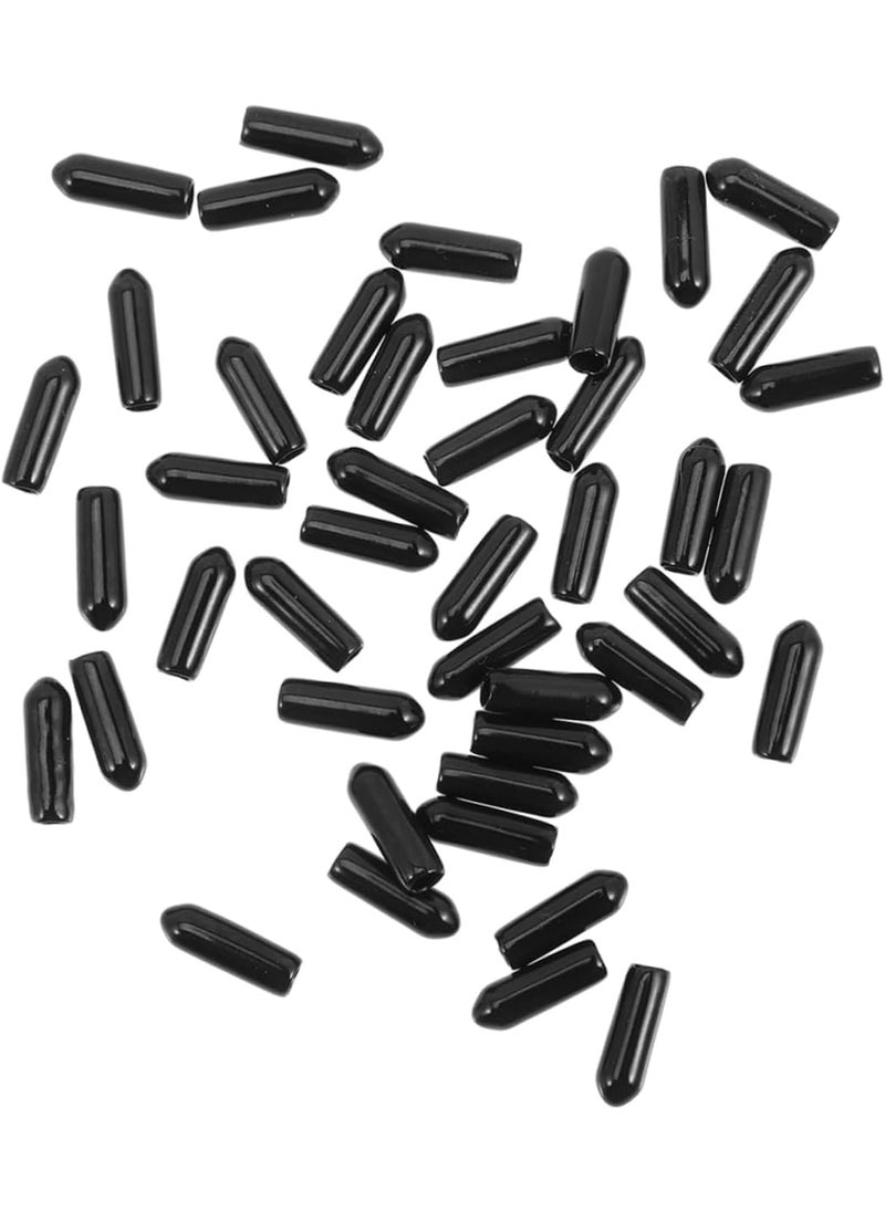 Healeved 300pcs Perforated Board Hook Holder Wire Storage Shelves Pegboard Metal Storage Shelves Rubber End Caps Peg Board Tool Hangers Clip Hooks Dishwasher Replacement Parts Hook End Cap  - Image 1