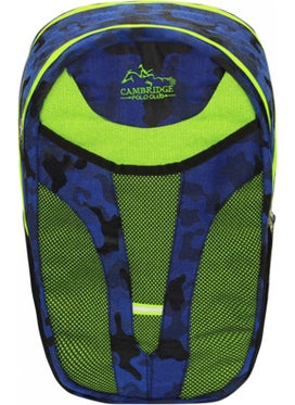 Cambridge Polo Club Backpack with Side Pocket, Waterproof Fabric Base and Back Shock Absorbing Support  - Image 1
