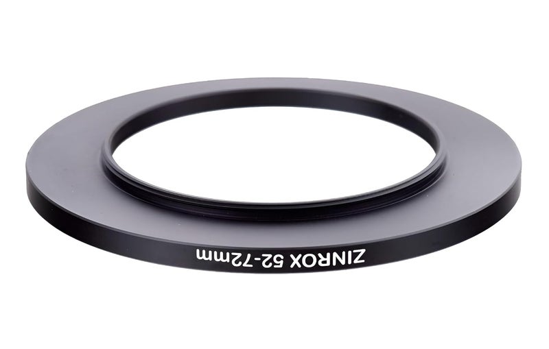 ZINROX® 52-72mm Step Up Lens Filter Adapter Ring, Set of 1 Piece - Size: 52mm to 72mm Stepping Ring - Made in India - Image 3
