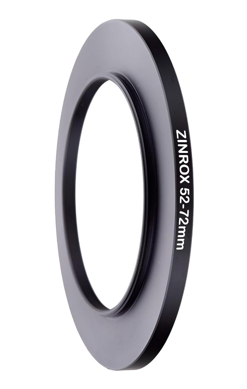ZINROX® 52-72mm Step Up Lens Filter Adapter Ring, Set of 1 Piece - Size: 52mm to 72mm Stepping Ring - Made in India - Image 4