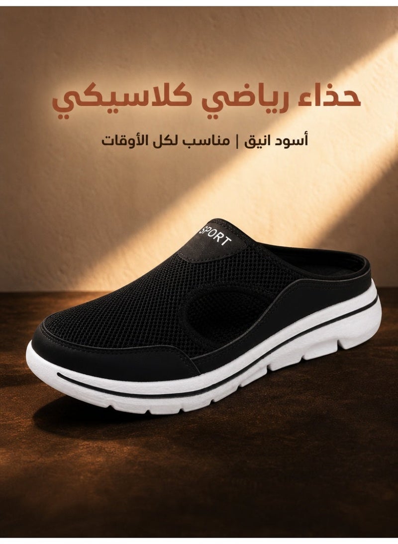 حذاء نصف شباشب صيفي قابل للتنفس للجنسين كاجوال - شبشب منزلق مريح مضاد للانزلاق للرجال والنساء - Image 1
