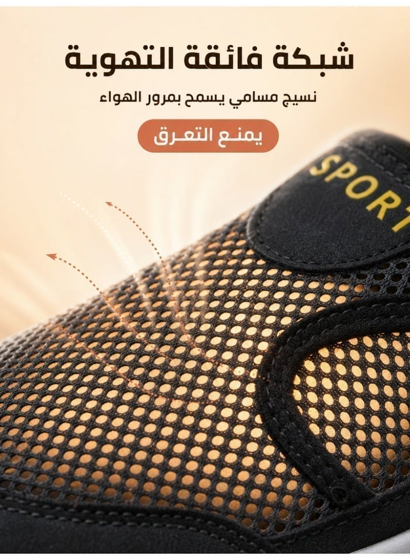 حذاء نصف شباشب صيفي قابل للتنفس للجنسين كاجوال - شبشب منزلق مريح مضاد للانزلاق للرجال والنساء - Image 3