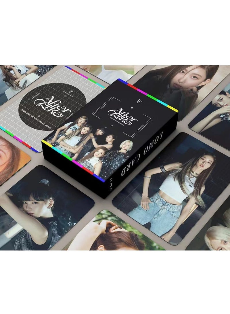 SKYLO 55-Piece Ive New Album After Like Lomo Cards - Image 1