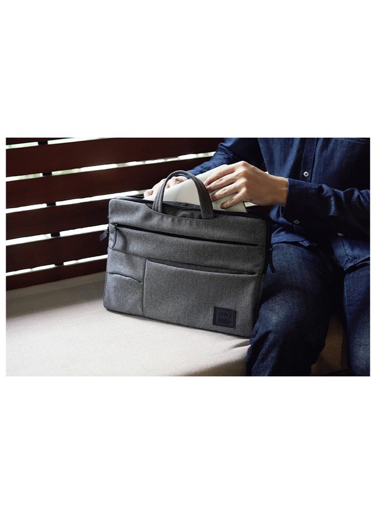 يونيك حقيبة UNIQ كافالير 2 في 1 للاب توب حتى 15 بوصة - رمادي - Image 4