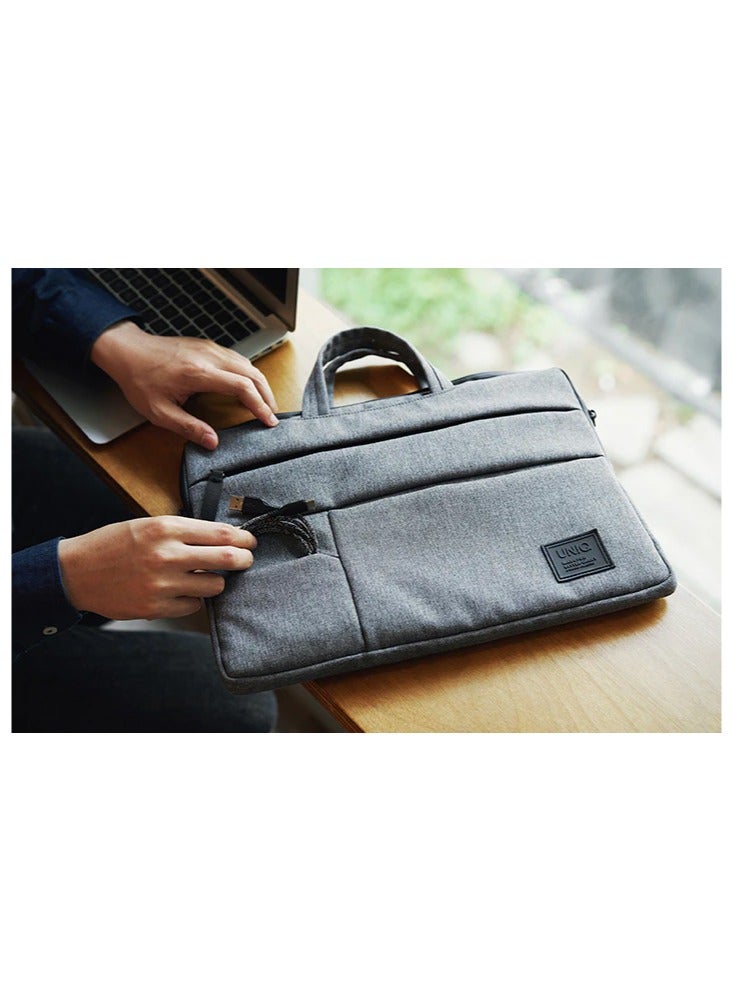 يونيك حقيبة UNIQ كافالير 2 في 1 للاب توب حتى 15 بوصة - رمادي - Image 5