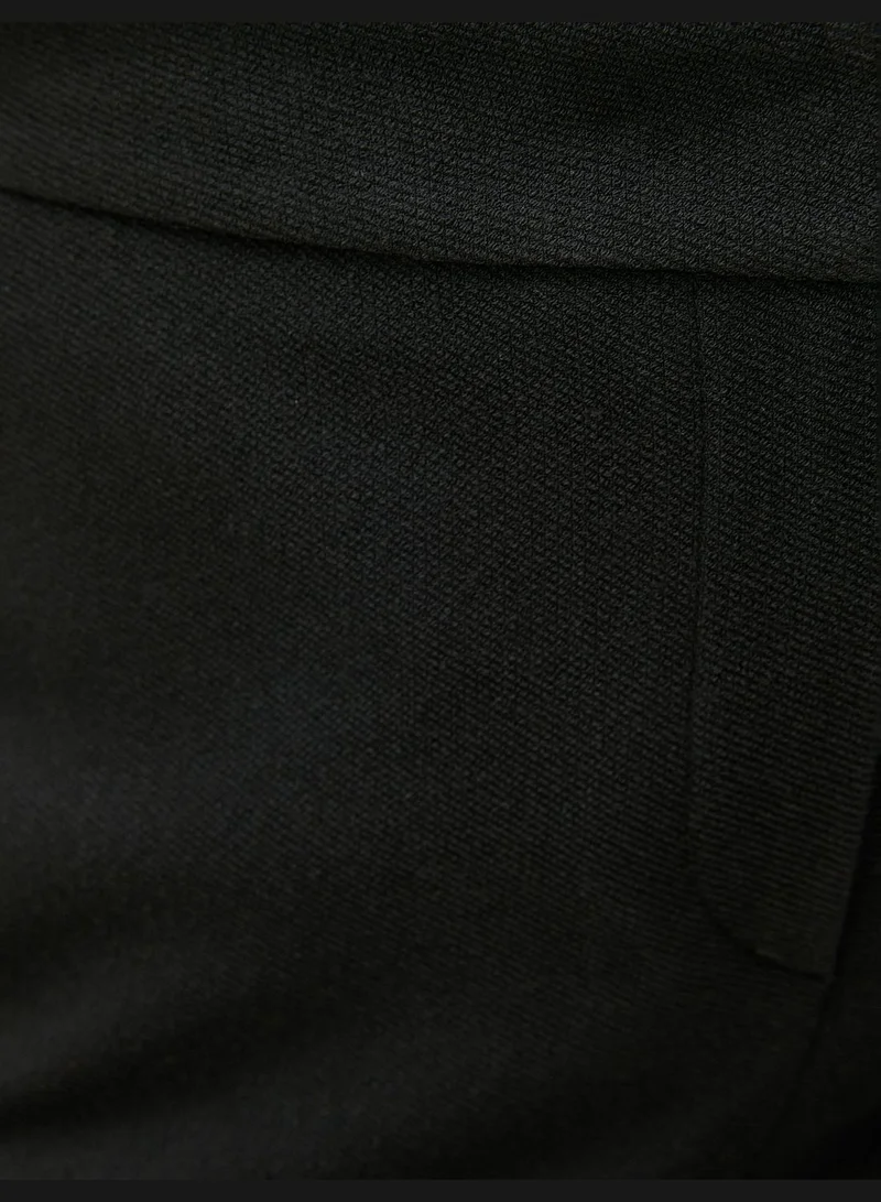 KOTON Basic Cigarette Classic Trousers Slim Leg