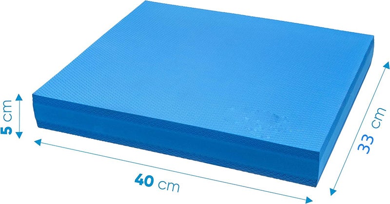 Rilekh Balance Pad Foam Large Yoga Mat Trainer for Physical Therapy, Stability Workout, Knee and Ankle Exercise, Chair Cushion for Adults, Kids, and Travel (BALANCE PAD 33X40CM) - Image 2