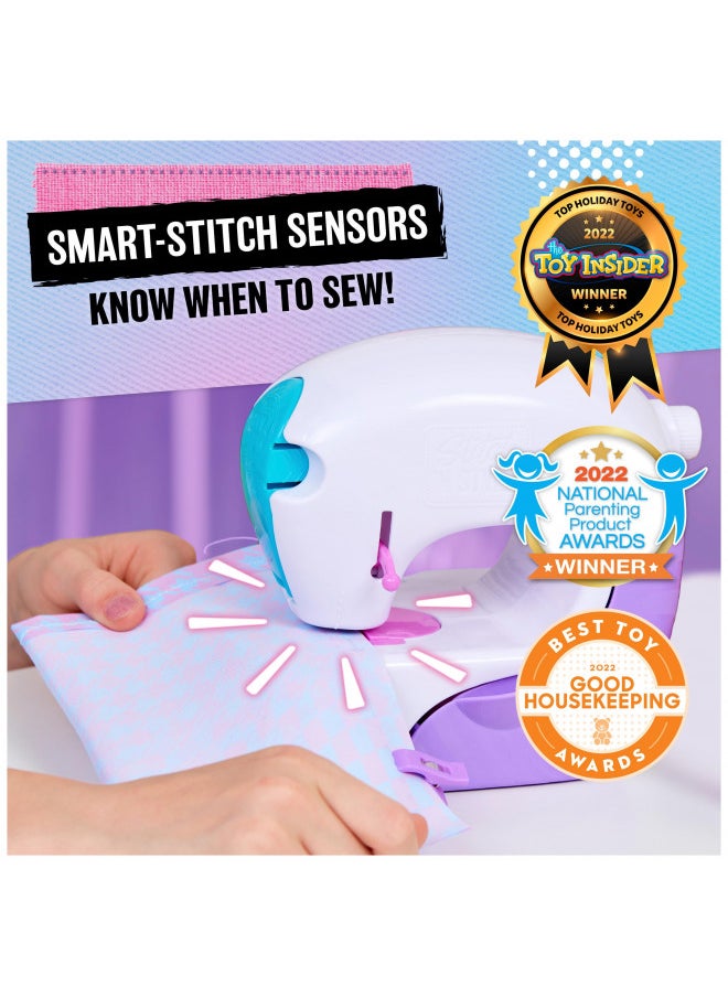 Cool maker - Cool Maker, Stitch N Style Fashion Studio, Pre-Threaded Sewing Machine Toy with Fabric and Water Transfer Prints, Arts & Crafts Kids Toys for Girls - Image 1