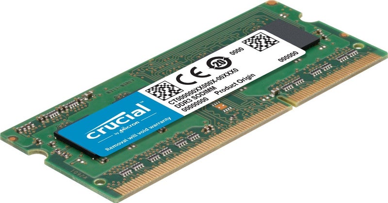 Micron Crucial 16GB Kit (8GBx2) DDR3/DDR3L 1866 MT/s (PC3-14900) Unbuffered SODIMM 204-Pin Memory - CT2K102464BF186D - Image 3