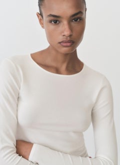 MANGO Rira Fine-Knit Fitted Sweater  - Image 3