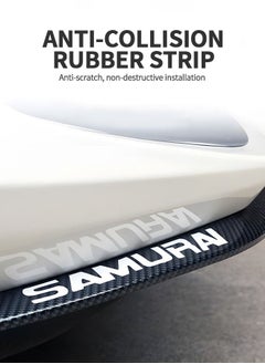 GROIC 2.5m/8.2ft Front Lip Auto Parts Car Carbon Fiber Front Lip, Front Bumper Lip, Carbon Lip Spoiler Waterproof Protection, Modification of Bumper for Automobile General Front Lip Automobile Supplies  - Image 5