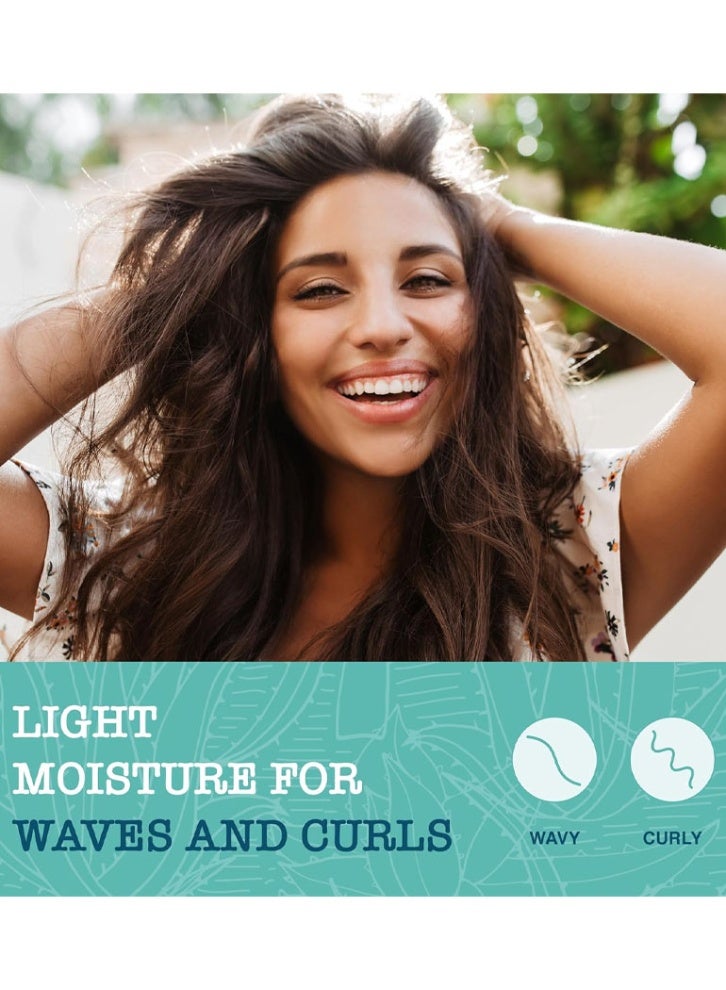 ماوي مويستشر شامبو بذور الكتان لطيف وخفيف الوزن، 385 مل.، للشعر مجعد - Image 4