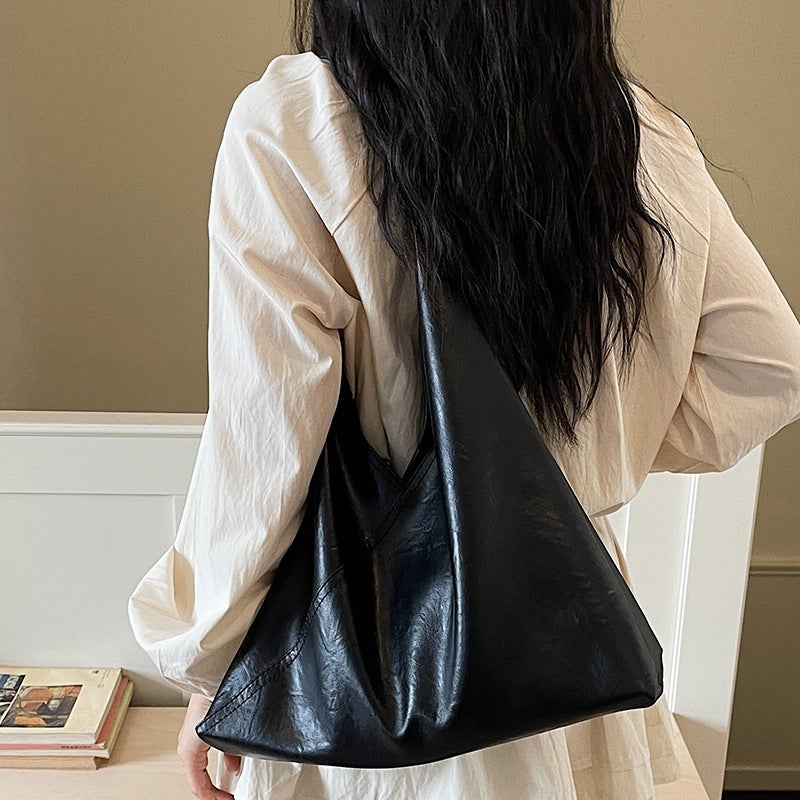 Women's Soft PU Leather Tote Bag - Image 3