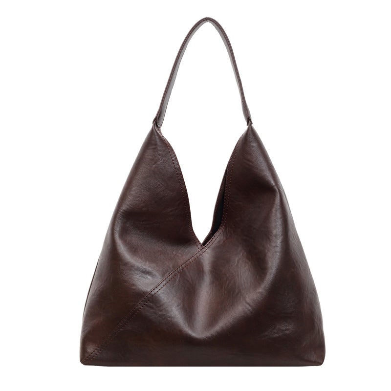 Women's Soft PU Leather Tote Bag - Image 5