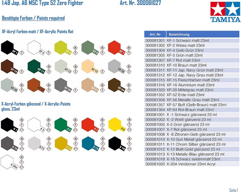 Tamiya Models Mitsubishi A6M5c Zero Fighter Model Kit with Detailed Cockpit and Engine - Image 2