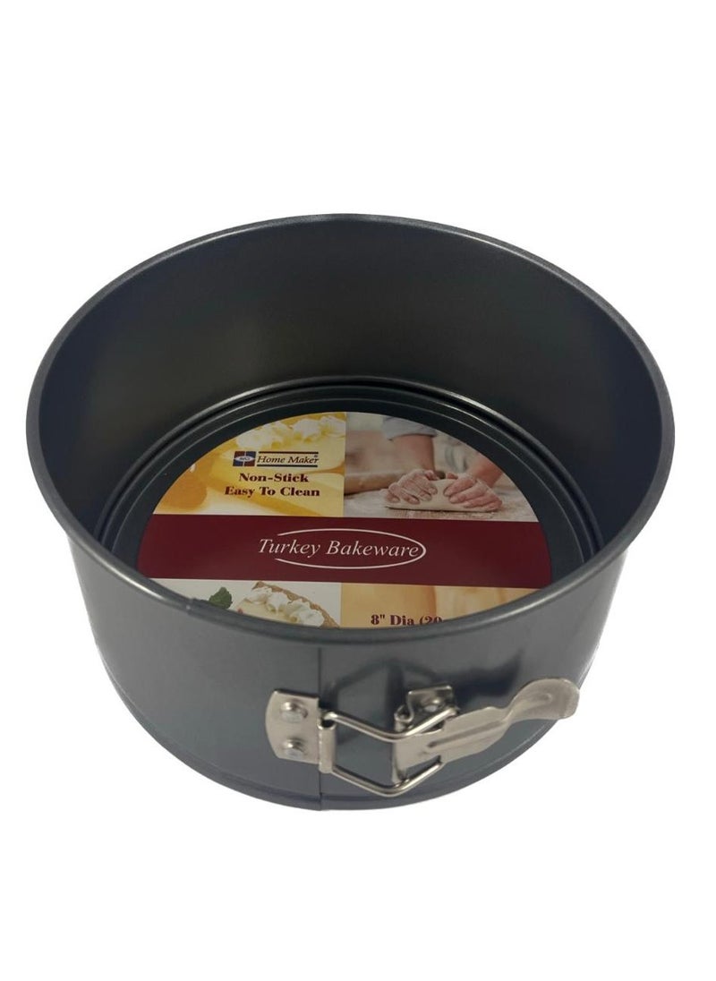 Homemaker Non-stick Deep Springform Pan, 26cm x 10cm, Black  - Image 1