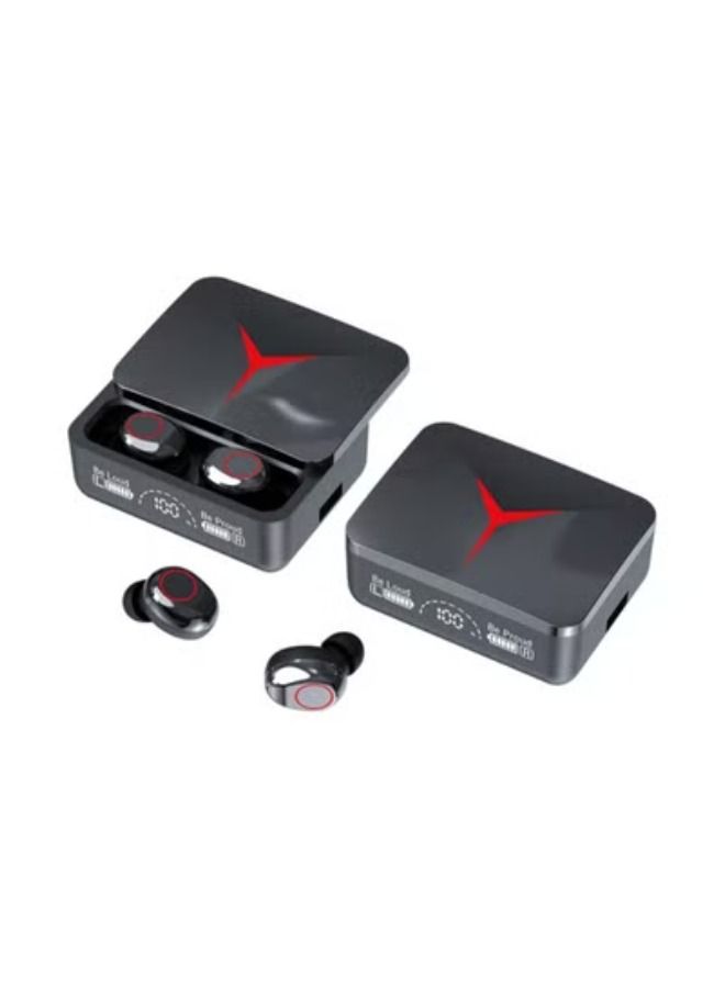ACLIX Sliding case earphones wireless Gaming EMC Noise Cancelling M90 pro tws earbuds with powerbank  - Image 2