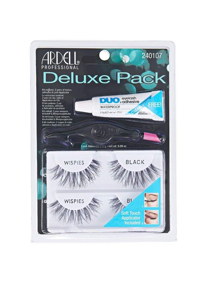 ARDELL Deluxe Pack Wispies Lashes Black - Image 1