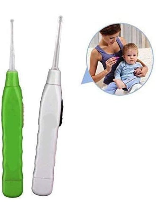 جهاز إزالة الشمع، أداة تنظيف الأذن بمصباح يدوي، آمن للأطفال، منظف أذن مرئي مضاء بضوء LED - متعدد الألوان - Image 3