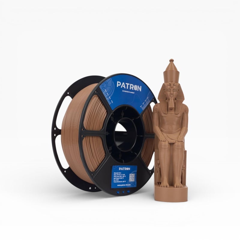 High Strength PLA+ 3D Printer Filament – 1.75mm ±0.03mm, 1Kg Spool – Low Warp, Glossy Finish, Eco-Friendly – Universal Compatibility for FDM/FFF Printers - Image 1