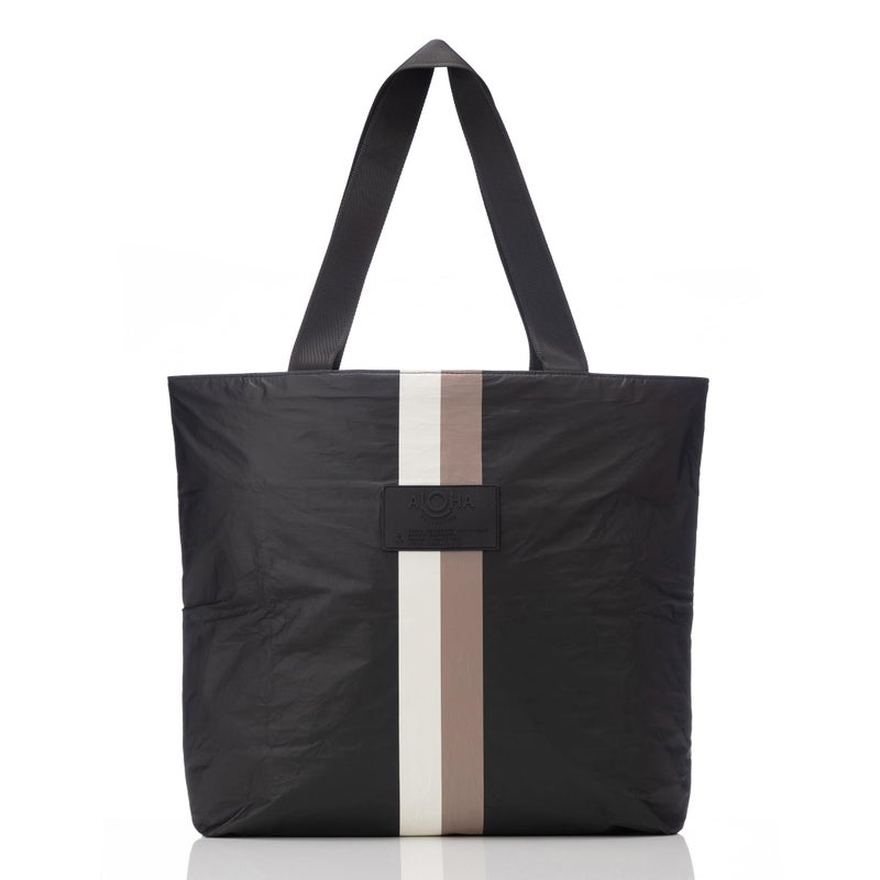 ALOHA Collection Day Tripper Tote Bag - Caffe on Black - Image 1