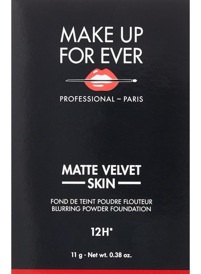 MAKE UP FOR EVER Make Up For Ever R530 Matte Velvet Skin Blurring Powder Foundation, 11 gm  - Image 2