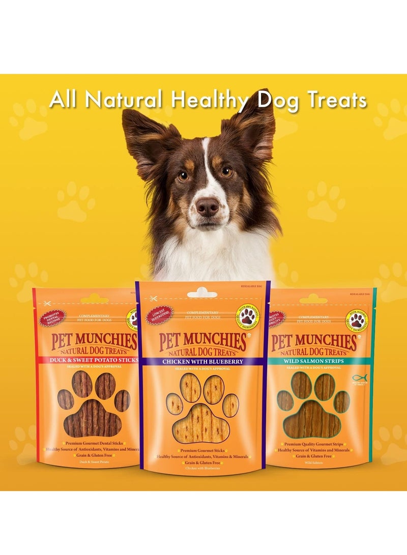 الحيوانات الأليفة Munchies وجبة فيليه للكلاب بنكهة صدور الدجاج 100 جرام - Image 2