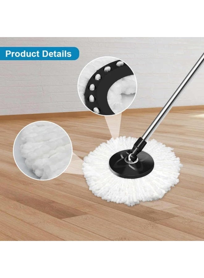 ECVV 4-Piece Spin Mop Replacement Heads - Image 2