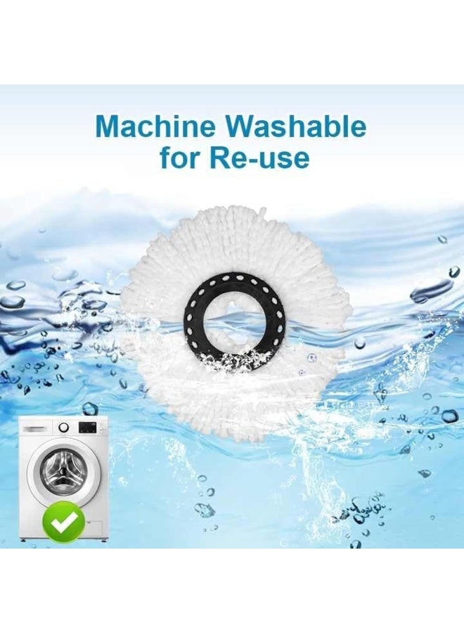 ECVV 4-Piece Spin Mop Replacement Heads - Image 4