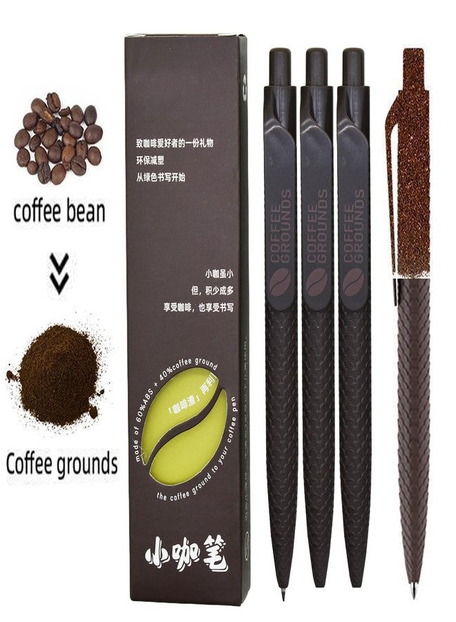 Lopenle 6 Pcs Novelty Coffee Pens Retractable Gel Pen scented Pen With Black Ink For School Office Christmas Birthday Party - Image 2