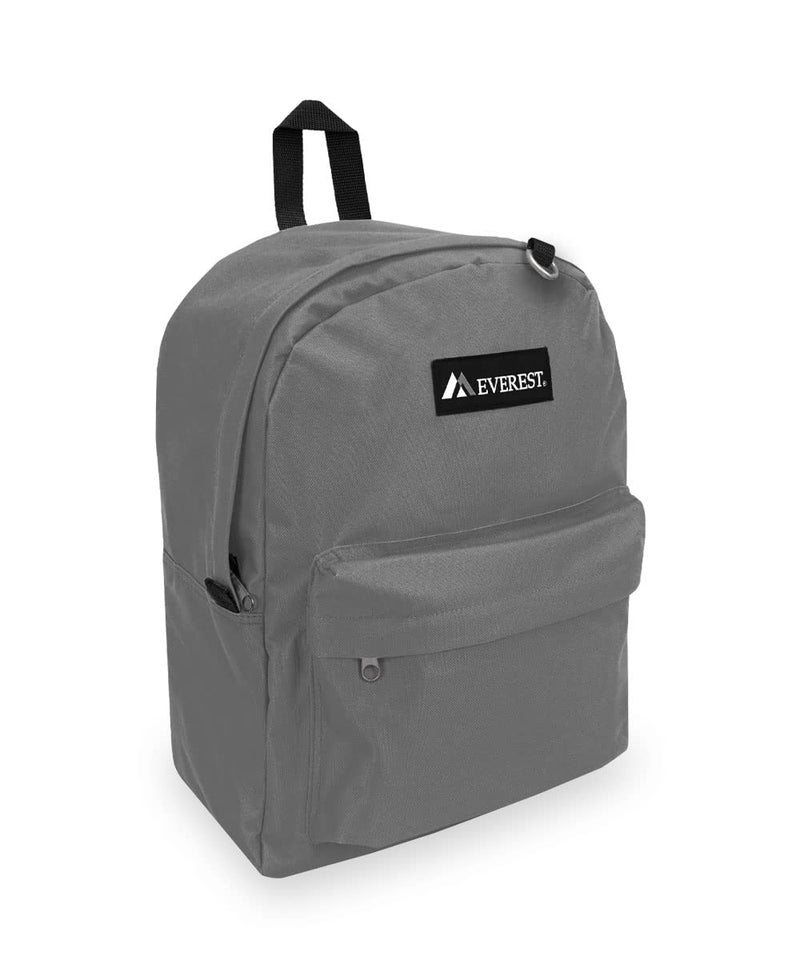 Everest Luggage Classic Backpack, Dark Gray, Large - Image 3