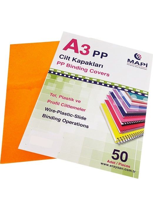MAPi 550MIC.A-3 Pp Cover F.oranj 50 