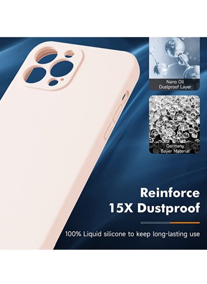 Raxoom iPhone 12 Pro Max with 2 Pack Tempered Glass Screen Protector Magsafe Case Silicone Phone Case with Microfiber Lining for iPhone 12 Pro Max 6.7 inch 2022 - Image 4