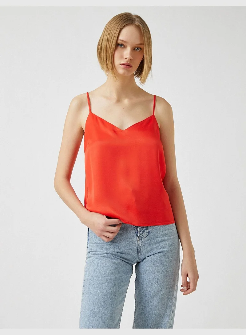 KOTON Strappy Strap Tank Top