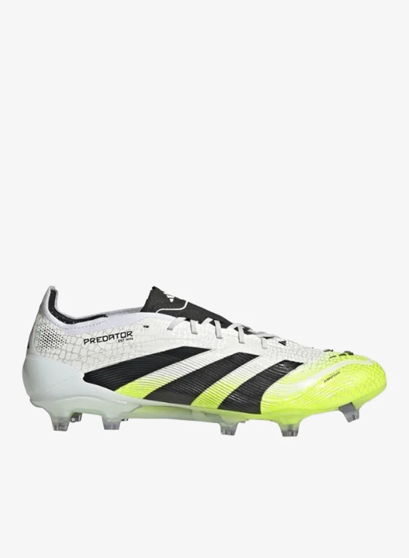 adidas حذاء كرة قدم بريداتور إليت  أبيض للجنسين
